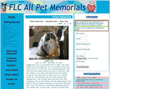 Desktop Screenshot of memorials.felinelymphomacaregivers.org